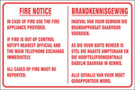 Fire Action instructions safety sign (FA23)