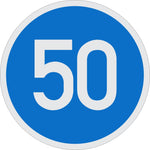 Minimum Speed road sign (R101)