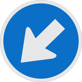 Keep Left road sign (R103)