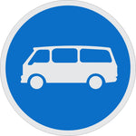 Mini-Buses Only road sign (R119)