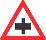 Priority Crossroad on Non-Priority Road road sign (W103)