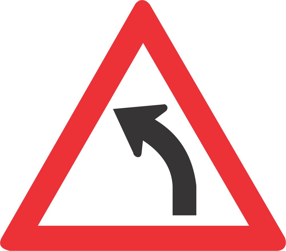 Combined Curves (Left - Right) road sign (W211) | Safety Sign Online