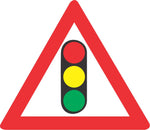Traffic Signals Ahead road sign (W301)