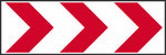 Sharp Curve Chevron right or left road sign (W407 or W408)