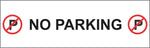 No Parking safety sign (NO1)