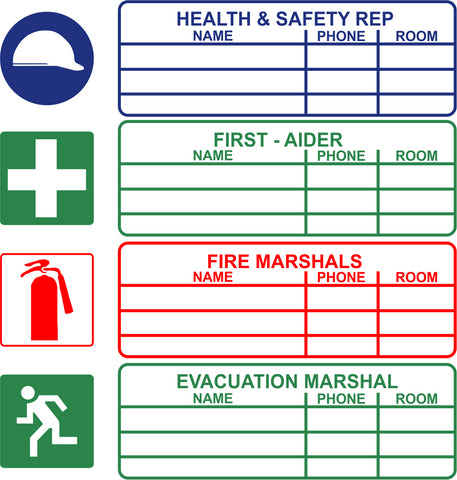 Health and Safety Rep Safety sign (M135)