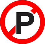 No Parking safety sign (M118)