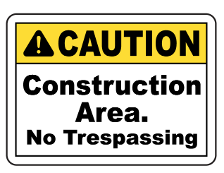 Caution : Construction Area (CAU011)