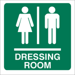 Dressing room combo safety sign (DR001)