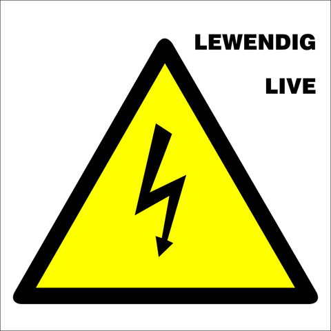 Electrical warning (2 languages) safety sign (EL2)