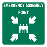 Emergency Assembly Point SABS safety sign (GA26)