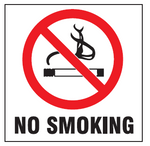 No smoking safety sign  (NS1)