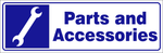 Parts and accessories safety sign (RV11)
