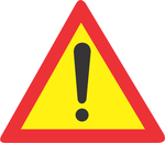 General Warning Temporary road sign (TW339)