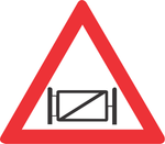 SABS Gate road sign (W314)