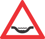Drift road sign (W350)