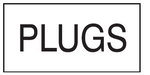 Plugs safety sticker (E23A)