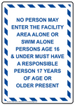 Pool Rules safety sign  (PR07)